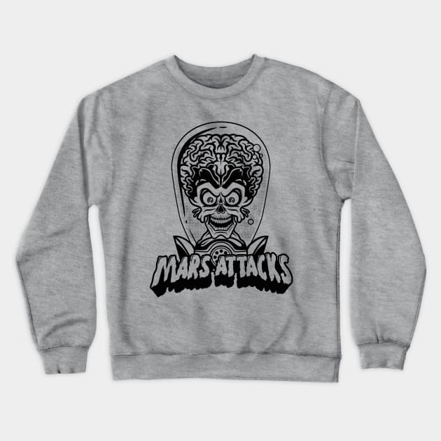 Mars attacks Crewneck Sweatshirt by Playground